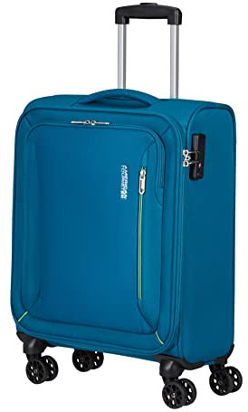 American Tourister Hyperspeed - Spinner S, Handgepäck, 55 cm, 37 L, Türkis (Deep Teal)