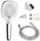 Pommeau de douche pour camping-car avec tuyau et interrupteur marche/arrêt, 3 pulvérisations, économie d'eau et haute pression avec tuyau pour camping-car, camping-car, van