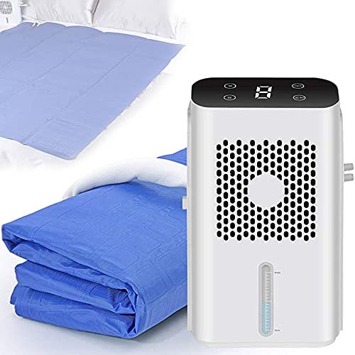 VARAKA Mattress Cooler Classic - Chilled Mattress Topper Water Cooling pad System Ideal for Sleeping Chilled Mattress Topper Water Bed,160×140cm