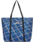 Liebeskind Berlin Damen-Shopper „Aurora“ – Große Canvas-Tasche Damen mit Reißverschlussfach und Leder-Schulterriemen – Shopper Bag Women – Passend für Laptops bis 16 Zoll – Light Bag, Pool