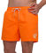 MEILONGER Pantaloncini da Bagno da Uomo Piscina Asciugatura Veloce Costume da Bagno per Surf sulla Spiaggia ad Asciugatura Rapida con Fodera in Rete e Tasche(Arancione, M)