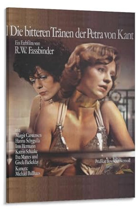 LIANGSHUANG Poster mit Lesbenbezogenen Filmen The Bitter Tears of Petra Von Kant, Poster, Kunstdruck, Poster, Wandkunst, Gemälde, Leinwand, Dekor, Heimposter, 30 x 45 cm