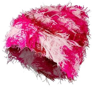 Moguri 1 bonnet en laine pour femme - Aspect vieilli - Y2K - Tendance - Idéal pour faire du shopping et des rencontres - Rose