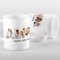 Transparent Gift Taza Personalizada con Fotos en Letras Amor y Texto. Tazas Personalizadas para Pareja. Regalos Originales para Hombre, Mujer. Regalos Personalizados con Foto San Valentín, Aniversario