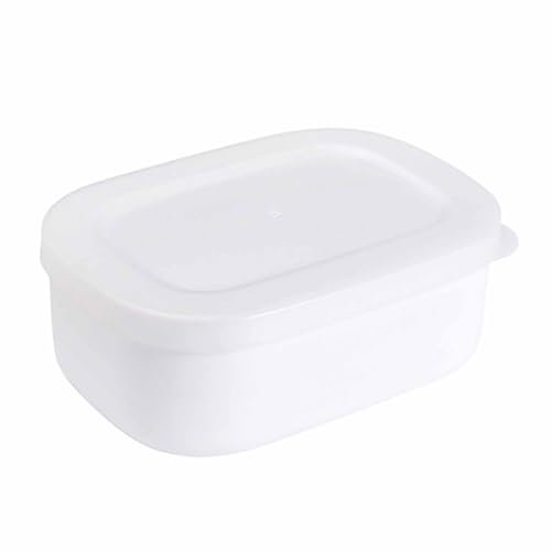 OKJHFD Scatole per il pranzo Bento Box, Contenitore per alimenti bianco Mini Lunch Case da 280 ml Bento Box portatile per Ufficio Scuola Casa