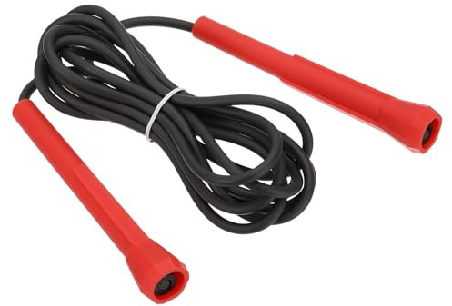 PATIKIL Jump Ropes for Fitness, Workout Jumping Rope Adjustable PVC Tangle-Free Skipping Rope for Teens Adult Beginners, Red