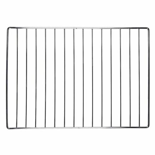 CHEFZOCO Bandeja para horno Teka, Parrilla para horno Teka, Rejilla Horno Teka, Bandeja horno Teka HT490, HT510, Apta para horno Teka, ancho de 435 mm, Fondo fijo de 310 mm