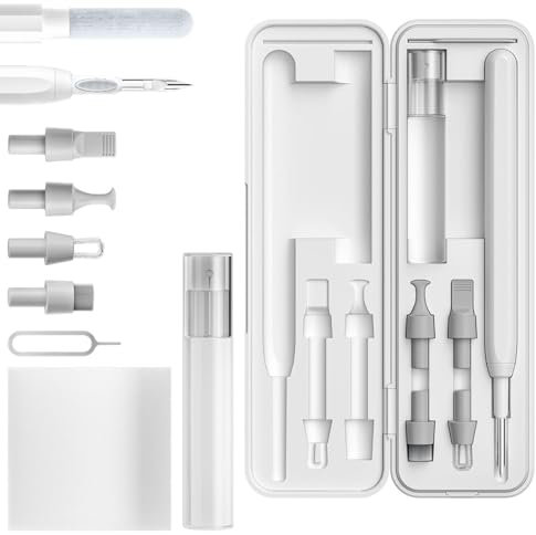 Laptop Keyboard Cleaner - Bluet00th 11 in 1 Headphone Cleaning Pen Set, Special Cleaning Tool for Mobile Phone and Computer, Cleaning Kit for