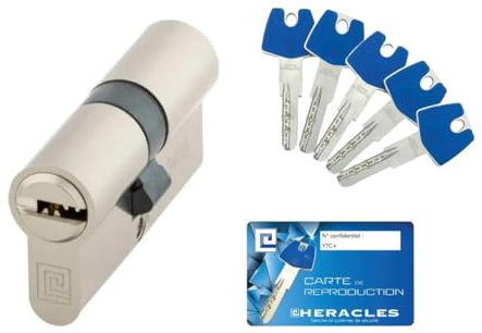 Cylindre de sécurité Y7C+ - 40x30mm - 5 clés - carte de reproduction