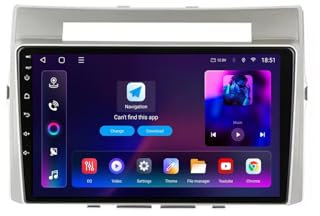 Android 13 2 DIN Car Radio Stereo para Toyota Corolla Verso AR10 2004-2009 9 Pulgadas Autoradio con WiFi GPS Rear View Camera RDS FM BT DVR SWC Ventilador de refrigeración(2+32G)