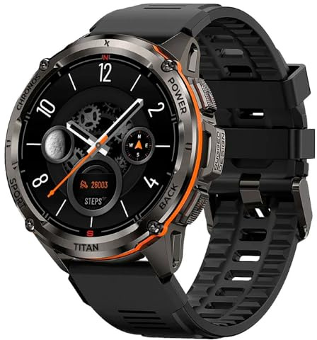 Maxcom SmartWatch FW111 Titan Chronos 36mm Preto