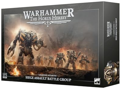 Warhammer: Horus Heresy - Legiones Astartes - Siege Assault Battle Group (23 Figuren)