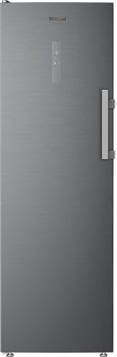 Whirlpool WHMFF 6312 XP4 Congelatore Verticale, Total No Frost, 286 l | Titanium Inox, Compressore ProSmart Inverter, Classe E, 186,5 x 59,7 x 70,9 cm (AxLxP)