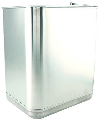 WESCO Ersatzeimer Edelstahl 20 Liter | passend zu Edel-Double und Edel-Trio
