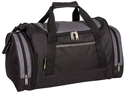 Mens & Womens Sports & Gym Travel Holdall Bag in Black | Versatile gym, sports and travel holdall for men and women, available in black, navy, pink or purple