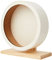 TRIXIE Holz-Laufrad ø 21 cm - unbehandelt - geschlossene Lauffläche mit Kork-Bezug - leichtgängiges Kugellager - 21 x 24 x 10 cm - 60922