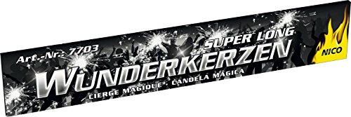 Carat 200 Nico Wunderkerzen 30cm Brenndauer 60 Sekunden 7703