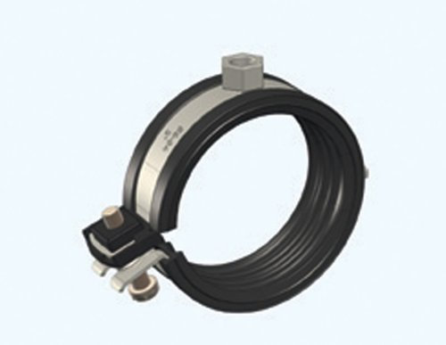 Rohrschelle CLIC 12-15mm M 8 1/4 f.Stahl/Metall/Abfl.rohr