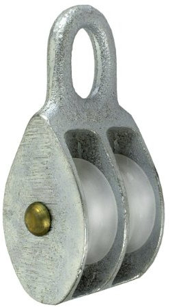Connex Blockseilrolle doppelt Durchmesser 9 x 40 mm, verzinkt, DY270526