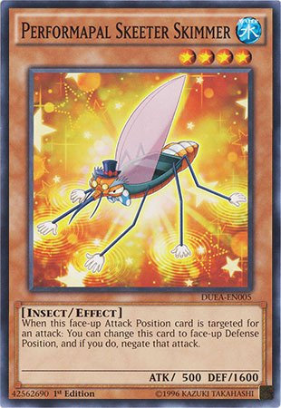 Yu-Gi-Oh! - Performapal Skeeter Skimmer (DUEA-EN005) - Duelist Alliance - 1st Edition - Common
