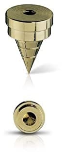 Oehlbach Spike S 2000 Solid Metal Spike Set with Washer - Perfect for Small and Large Speakers - Pack of 4 - Chrome