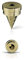 Oehlbach 55042 Spikes S 2000 Pointes de découplages chrome