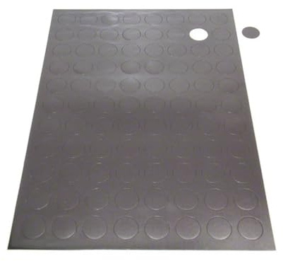 MagFlex® Self Adhesive Flexible Magnetic Dots for Creating Magnetic Pictures, Artwork, Signs or Displays - 20mm Dia - 88 per A4 Sheet