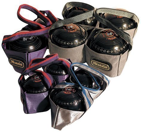 Henselite Outdoor Lawn Bowls Carry Bag Four Bowl Carrier