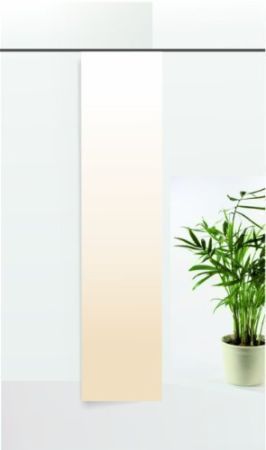 gardinen-for-life Flächenvorhang/Schiebevorhang Farbverlauf beige-weiß (Breite: 60cm, Höhe 260 cm)