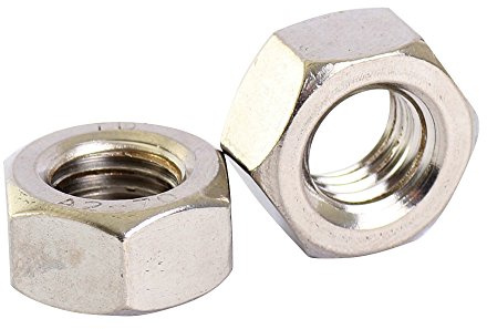 Bolt Base - Sechskant-Mutter mit Feingewinde - 8 mm / M8 x 1,0 mm - A2 Edelstahl - DIN 934-5 Stück