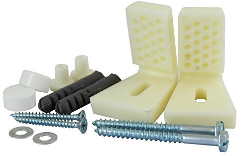 TIMco WCBK Sanitär-Komplettset, mit Bidet Befestigung