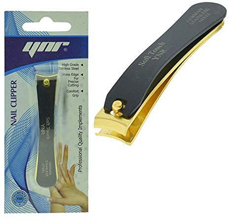 YNR Professional German Black & Gold Toe Nail Cutter Clipper Nippers Chiropody Heavy Duty Thick Nails