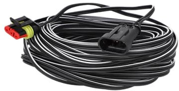 Timbera 20m Câble Basse Tension pour Gardena SILENO R100 R130 R160; Minimo 250 500; Life 750 100 1250; City 250 500 1000 – Câble d'alimentation Basse Tension pour la Station de Charge – 20 mètres