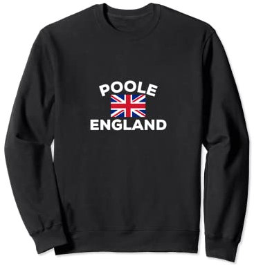 Poole England UK UK Union Jack Flagge Sweatshirt