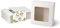 BIOZOYG Cupcake-Box Patisserie-Schachtel 18x18 cm Falt-Box 7,5 cm hoch Pappe weiß I Gebäckkarton mit Sichtfenster I Pappschachteln mit Deckel I Tortenkartons I Muffins Transportbox 50er Pack