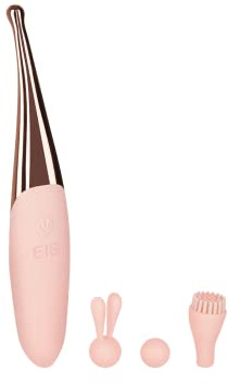 EIS Design-Auflegevibrator 'Design-Auflegevibrator, 16,5 cm' | 16,5 cm | hautfreundliches Silikon | Sex Spielzeug für Frauen | Erotik | Sex Toys | Mehrere Vibrationsprogramme