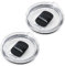 AICMEI Replacement lids for 2 spill-proof stainless steel travel mugs，Open/Close, Straw Friendly, Suitable for cups with mouth size of 3.15-3.2 inches（20 OZ）