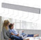 Ikodm Bettgitter rausfallschutz Bett 200cm Bettschutzgitter für Kinder Höhenverstellbar Bettkantenschutz Verformbar Sicherheitsgeländer, Kinderbettgitter Boxspringbett Kinderbett,Grau, 9097