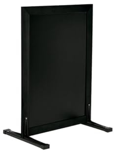 Securit Tafel schwarz mit Stand 78 x 56 x 40 cm