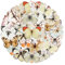 VSCO 40 Stück Transparente Dekorative Aufkleber, Scrapbooking Sticker Schmetterling Thema PET Stickers für Laptop Tassen Gepäck Fotoalbum Notizbuch Tagebuch Grußkarte Umschlag (Weiß)