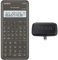 Casio FX-82MS-2 Calculadora Científica Gris Oscuro + FX-Case-CB-BK2 Funda Protectora Negra para Calculadora Técnica