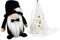 Yardenfun 2st Hochzeit Rudolf Jubiläumsgeschenke Wichtel- Hochzeitszwerge Gnomenpaar Puppen Bräutigam Gnom Zwergfiguren Hochzeitsdekoration Sammlerfiguren Braut Ornamente Drinnen