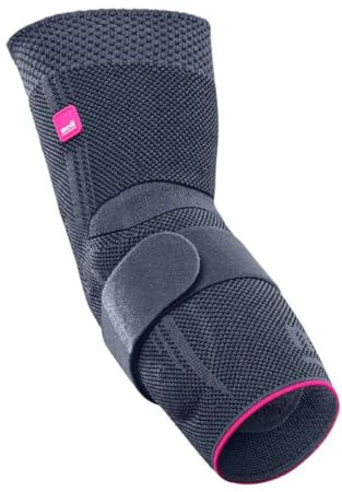 medi Epicomed - Ellenbogenbandage - Unisex - silber - Größe VI - Kompressionsbandage zur Stabilisierung des Gelenks bei Tennisarm oder Golferarm - Beidseitig tragbar - Ellenbogen - atmungsaktiv