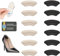 Premium Fersenpolster Schuheinlagen 6er Set – Fersenschutz & Fersenkissen mit 3M Kleber – Gel Antirutsch Einlagen für zu große Schuhe & Stiefel – Schuhfüller Heel Protector Pads gegen Blasen