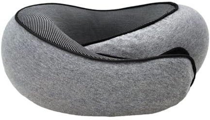 Schoen-Ding Ergo Pro Nackenkissen neuleben Snooze - Schlafhilfe Nackenstütze Nackenkissen Memory Foam Nackenkissen für Flugzeug und Auto, verstellbares Nackenkissen für Erwachsene