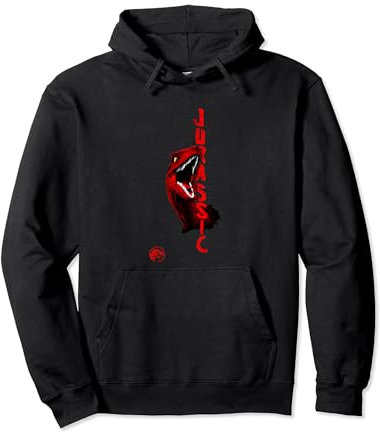 Jurassic World Velociraptor Horror Movie Vintage Poster Pullover Hoodie