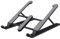 Trust Primo Portable Laptop Stand for Desk, 16” Foldable Laptop Riser 6-step Height Adjustable, Lightweight Ergonomic Laptop Holder for Macbook Air Computer Tablet Home Office Dell HP - Grey