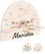 Bärenfreunde® - Personalisiertes Tonie Regal für Kinderzimmer - Magnetisches Toniebox Regal für Toniebox & Figuren mit abgerundeten Ecken & Kanten (Fee Vögel)