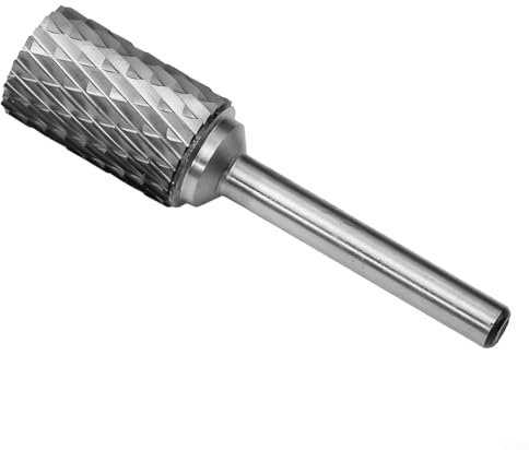 Fresas de punta giratoria, troquel de carburo más grande, fresado de lima, cortador de metal, broca de cabeza de rebaba, broca de 6 mm, limpieza de juntas de soldadura (16 mm)