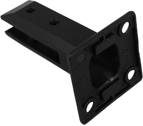 jojofuny 1ensemble Poteaux Acier Inoxydable Avec Pinces à Verre Pour Balustrade Parfait Pour Rampes De Verre De Piscine Et Escalier Résistant Corrosion Et Facile à Installer